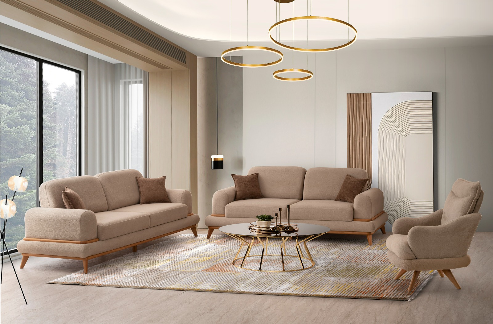 Aura Sofa Set